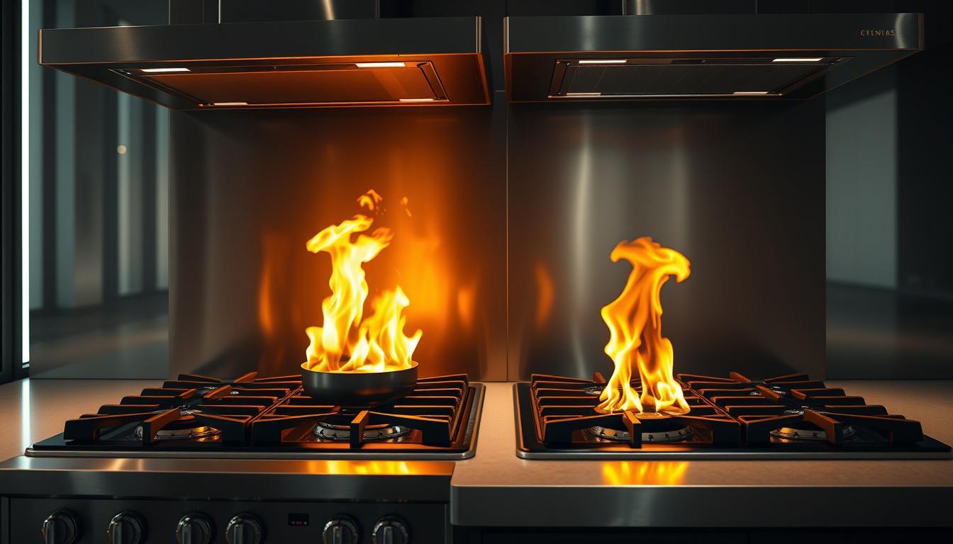 Como comparar fogões modernos para cozinhas gourmets