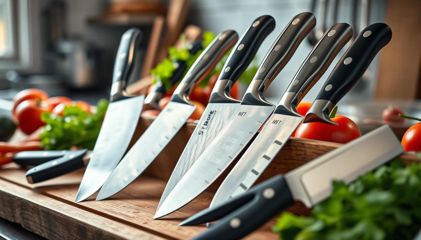 Como escolher facas de alta qualidade para cozinha pro