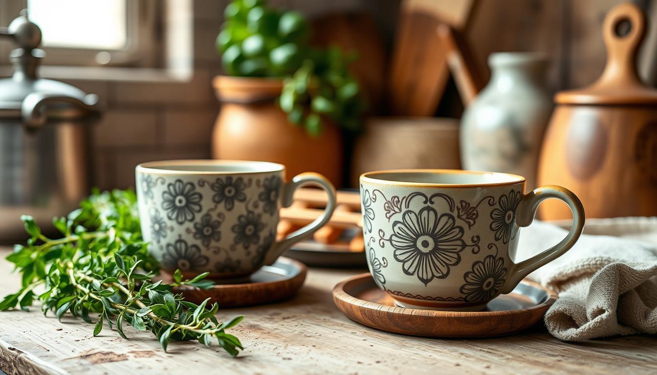 Inspire-se: designs únicos para xícaras na culinária caseira