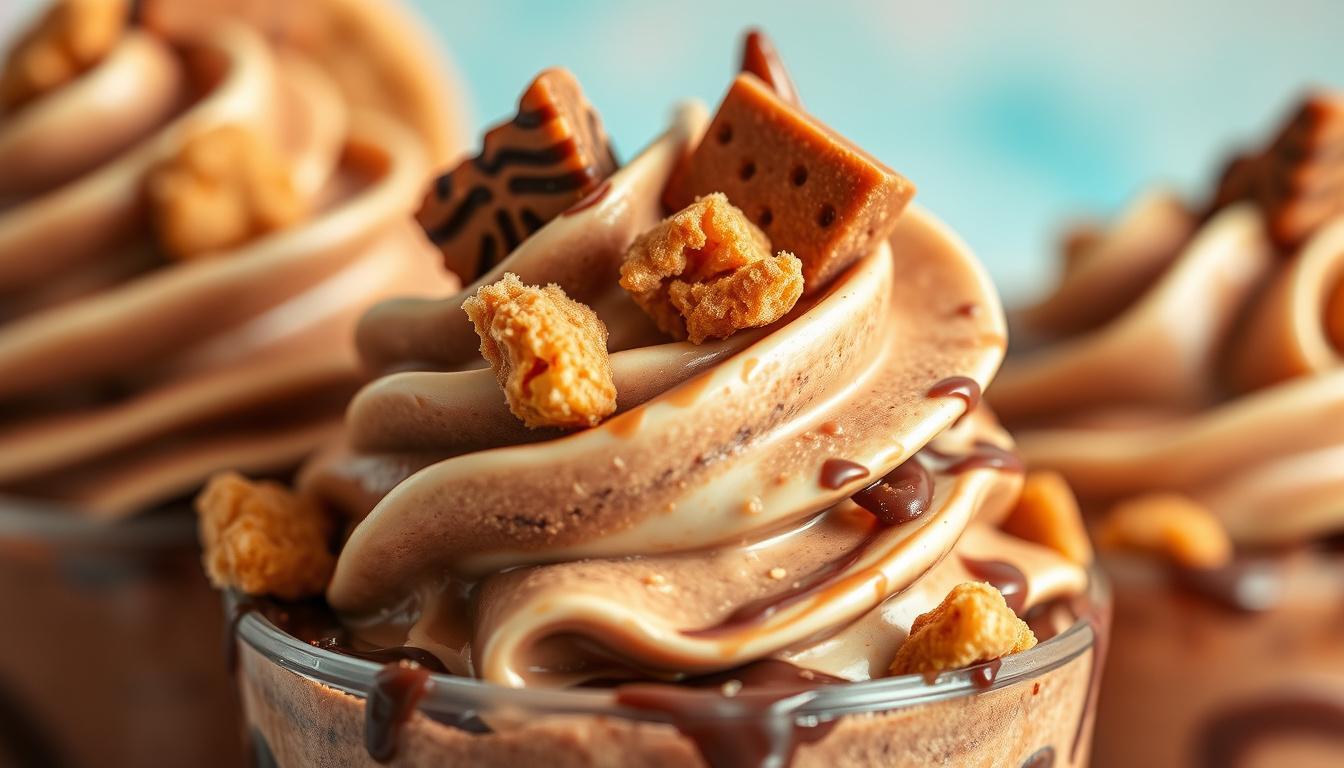 Receitas fáceis de doces gelados com chocolate e bis