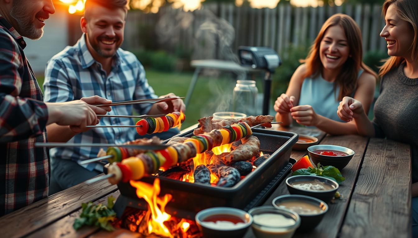 Receitas fáceis de petiscos na brasa para reunir a família
